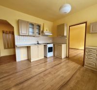 A kitchen unit with a gas stove and a wooden decor floor in a studio apartment.