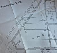 Construction plan for the second floor of an office building.