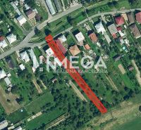 Aerial photograph of Ptičie on Ptičia Street shows plots designated for housing.