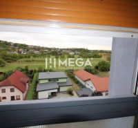View from a 3-room apartment on Lúčna Street in Vranov nad Topľou towards the surrounding countryside.