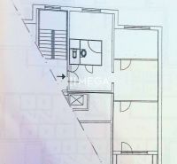 The floor plan shows the layout of a 3-room apartment.