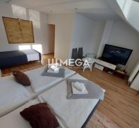 Room in hotels and guesthouses with beds, wooden decor flooring, and a television.