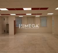 Commercial premises with a bright interior and wood-patterned flooring.