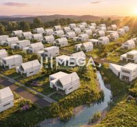 Visualization of the construction of family houses by the stream at Suchý Jarek, Humenné, plots - housing.