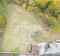 Aerial view of a residential plot on Československej armády Street in Stakčín surrounded by greenery.