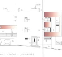 Side view of a family house on Janka Kráľa in Humenné with parking space.