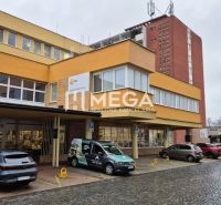 Office building with parking on 26th November Street in Humenné.