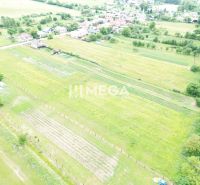 Aerial view of plots - housing in Zubné with surrounding nature and houses.