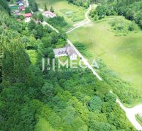 Aerial view of green plots - housing in Medzilaborce on Danova.