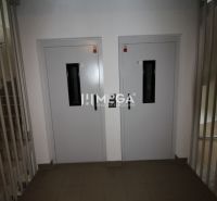 Two elevators in the apartment building on Palárikova Street in Snina.