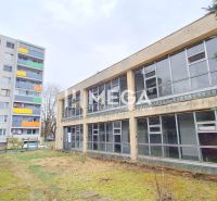 The building on Tyršova Street in Humenné with older glazing next to the panel building.