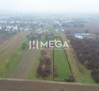 Aerial view of agricultural and forest lands in Pusté Čemerné on Pusté Čemerné street.