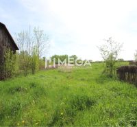 Lands - living in Senné, grass, trees, wooden structure on the left side.