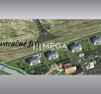 Illustrative view of residential plots in Mokrance with a proposal for family houses.