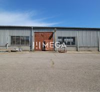 A sheet metal hall on Fidlikova Street in Humenné used for warehouses and halls.