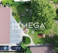 Aerial view of the gastro premises on Budovateľská Street in Vranov nad Topľou.