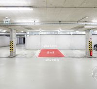 Parking space in Bratislava - Petržalka on Bosákova Street with an area of 13 m².