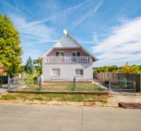 A family house on Nová Street in the town of Podhájska with a garden and a terrace.