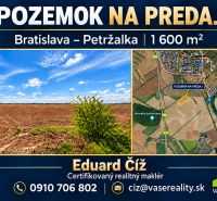Sale of land in Bratislava - Petržalka, 1600 m², commercial use.