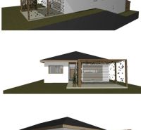 Visualization of a family house with a terrace in the category of Residential Land in Detva.