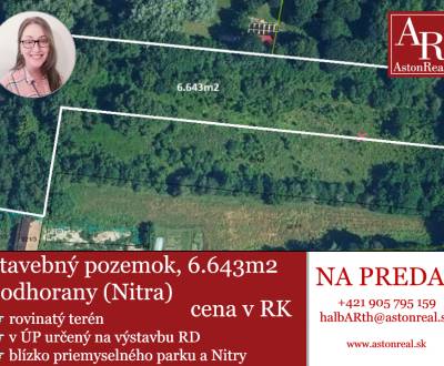 Sale Land – for living, Podhorany, Nitra, Slovakia