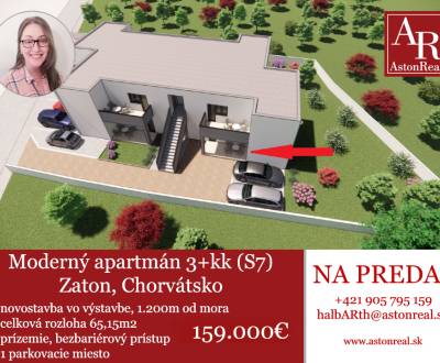 Sale Holiday apartment, Zaton, Nin, Croatia