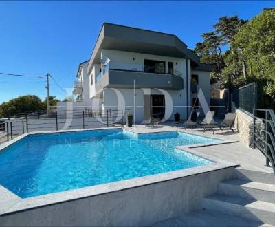 CRIKVENICA, house with swimming pool and panoramic view