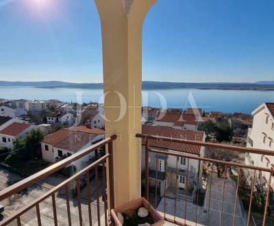 Dramalj one bedroom apartment with sea view 49m2