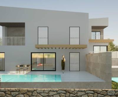 CROATIA - 4 roomed villa with pool 114 m2 - VODICE