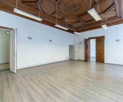 Office space 215m2, with high ceilings in a historic building