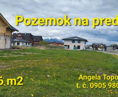 Predaj - pozemok Vys.Tatry -Veľká Lomnica 756 m2