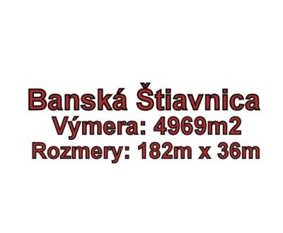 Sale Land plots - commercial, Land plots - commercial, Banská Štiavnic