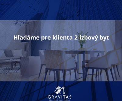 Hľadáme pre klienta 2-izbový byt na predaj v Petržalke 