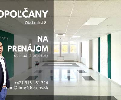 Rent Commercial premises, Commercial premises, Obchodná, Topoľčany, Sl