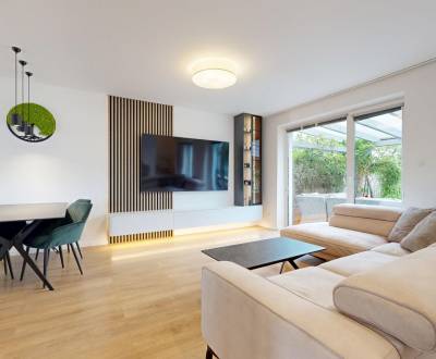 Mezanin 2 bedroom apartment in family house with own garden in Stupava