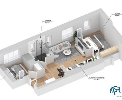 Sale One bedroom apartment, One bedroom apartment, Beskydská, Bratisla