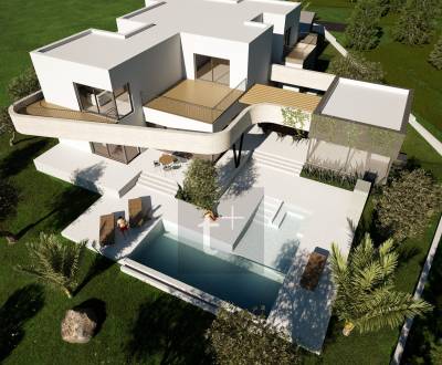 CROATIA - Luxurious architecturally interesting villa - VODICE