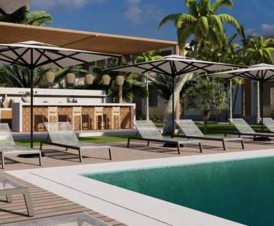 New building The hotel and residential complex , Zanzibar