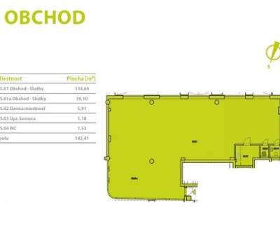 Rent Commercial premises, Commercial premises, Cintorínska, Bratislava