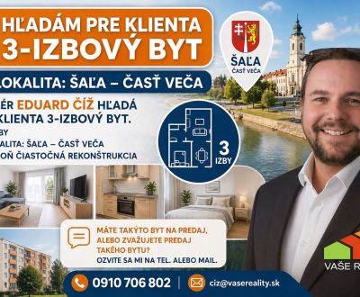 Searching for Two bedroom apartment, Two bedroom apartment, Veča, Šaľa
