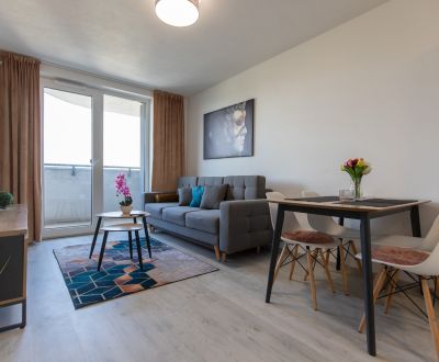 Designer 1-bdr apartment with balcony, Petržalka