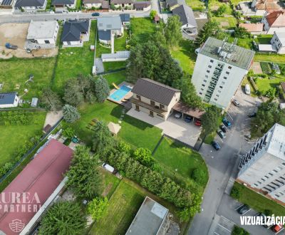 Flat building plot with utilities for family HOUSE 2554m2 Kováčová 