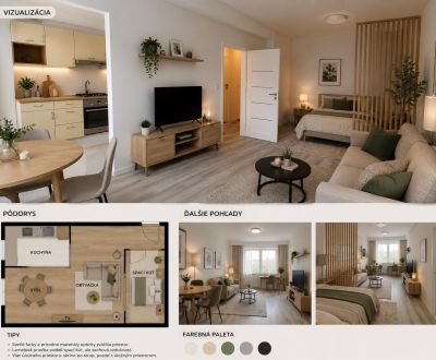 Sale Studio, Studio, Kazanská, Bratislava - Podunajské Biskupice, Slov