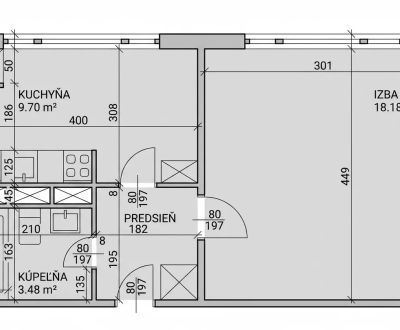 Sale Studio, Studio, Holíčska, Bratislava - Petržalka, Slovakia