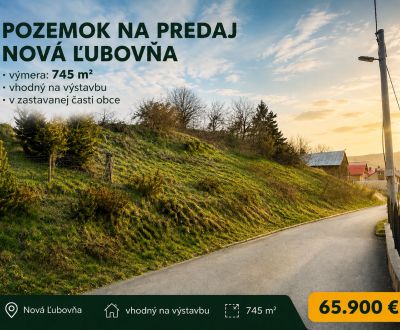 Sale Land – for living, Land – for living, Nová Ľubovňa, Stará Ľubovňa