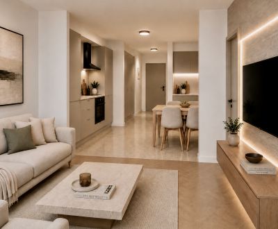 Spacious 2-bedroom apartment in Bratislava Old Town – Gorkého Street