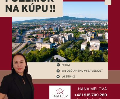 Searching for Land plots - commercial, Land plots - commercial, Nitra,