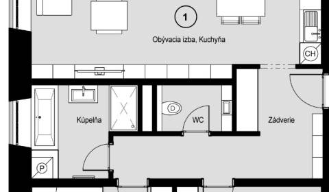 Two bedroom apartment, Sale, Piešťany, Slovakia