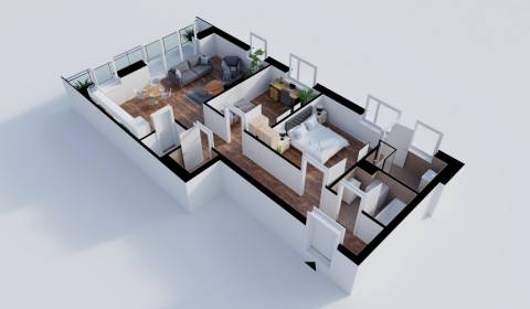 Two bedroom apartment, Panský chodník, Sale, Pezinok, Slovakia