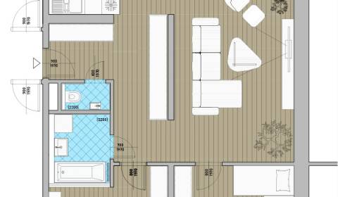 Two bedroom apartment, Obchodná, Sale, Pezinok, Slovakia